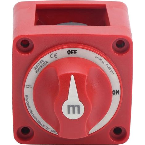 Hochstrom-Ausschalter für kleine Boote und Yachten, Ein/Aus-Zubehör, M5 DC 48V 300A (1/4)