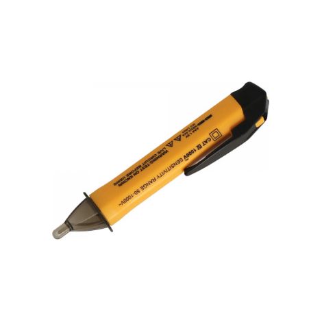 Détecteur de Tension Sans Contact 100–240V AC – Alarme Visuelle et Sonore – CAT III 1000V  Réf. 005702  - WILMART