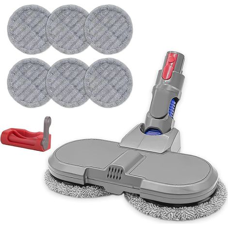 Accessoire de nettoyage électrique pour balai serpillère compatible avec les modèles Dyson V7, V8, V11 et V10 tête d’aspirateur, tête de balai serpillère, accessoire pour sols dursMop Head (1/5)
