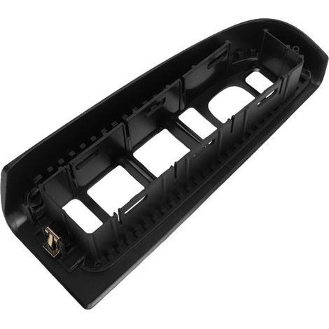 Adatto per la copertura del pannello interruttori alzacristalli lato guidatore dell'auto 89045128, realizzata in materiale ABS, grigio/nero.