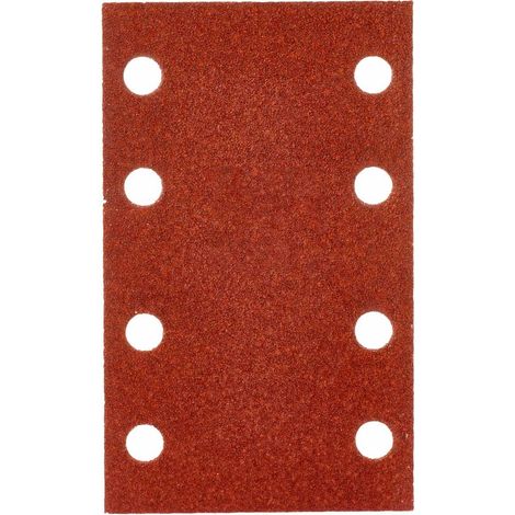 Schleifpapier Milwaukee p180 80 mm x 133 mm 8 Löcher (1/2)