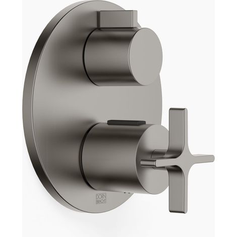 Thermostat encastré VAIA de Dornbracht avec réglage de débit à