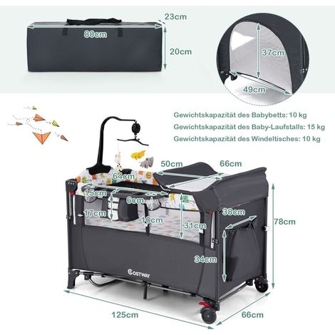 Lettino trasformabile 5 in 1 con fasciatoio e borsa portaoggetti grigio 88306798 88306798 88306798 88306798 88306798 88306798 88306798 88306798 88306798 88306798 88306798 88306798