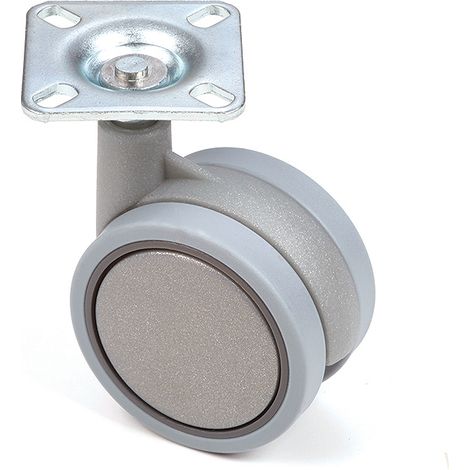 60-mm-Möbelrolle mit weichem Reifen SANS MARQUE