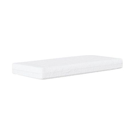Lit de jour 100 × 200 cm avec matelas en velours rose, velours doux et confortable, pour chambre, décor moderne, facile à assembler (1/5)