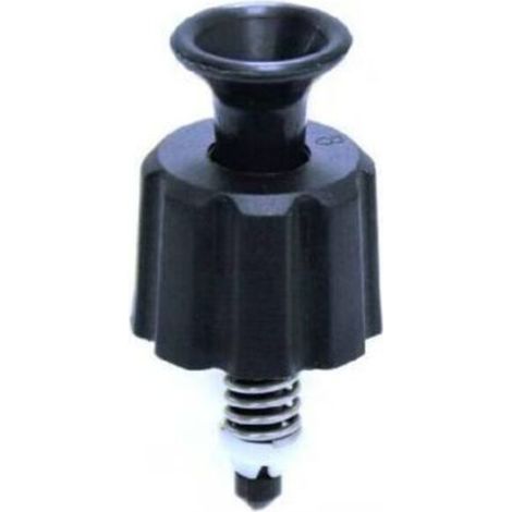 Soupape de sécurité pour compresseurs d'air, soupape de sécurité pour pulvérisateurs à dos de 3/5/8 litres, noire