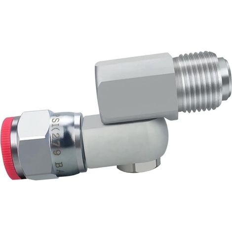 Vanne D'ArrêT de PulvéRisation de Remplacement de Joint Pivotant de PulvéRisateur de Peinture en Aluminium pour Accessoires de PulvéRisateur Sans Air à Filetage de 45 Mm (1/5)