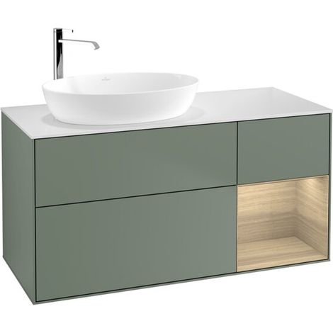 Villeroy & Boch G931PCGM Meuble sous-lavabo Finion G93 (1/2)