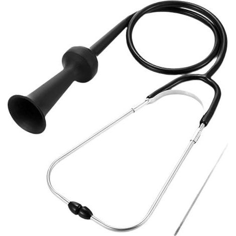 Stéthoscope cylindrique générique pour mécaniciens, testeur universel pratique de moteurs automobiles (1/4)