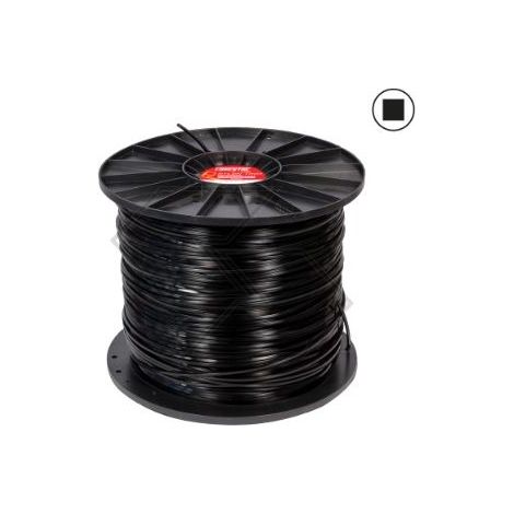 Bobina 8 Kg filo per decespugliatore FORESTAL sezione quadra Ø 2.4 mm