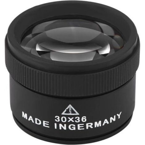 30X36 Loupe de Bijoux Professionnelle Lentille Loupes Oculaire Bijoutier Outil d’Inspection pour Timbre et Pièces ou Collection