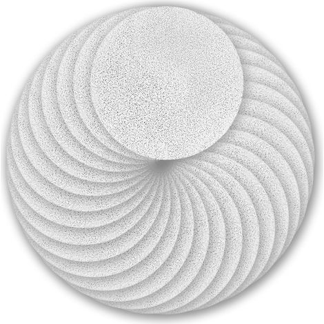 Placemat Papier Ronde - 13 Pouces - Design Argenté - Pour Gâteaux Et Desserts - Événements Formels - Lot De 50 (1/5)