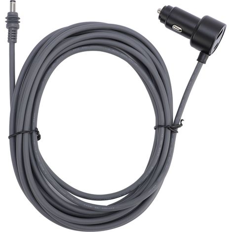 Câble d'alimentation de voiture DC 16 pieds 12V à 48V, affichage numérique résistant à l'eau, chargement USB et Type C 18awg pour Mini antenne parabolique
