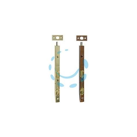 CATENACCI A LEVA FRONTALE DA INCASSO - mm.200X16 bronzato (D.00320.20.22)