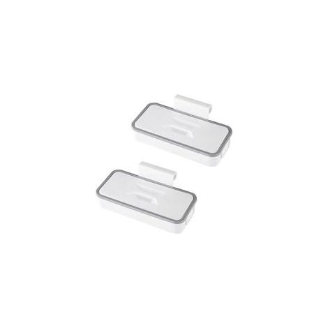 Lot de 2 poubelles suspendues de rangement pour sacs à ordures, cuisine –
