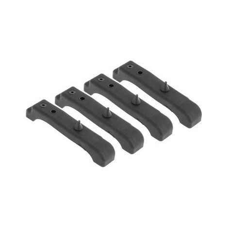 Plaque de radiateur en caoutchouc noir à quatre rangées 4012-326-682S pour GM Buick Chevrolet GMC (1/4)