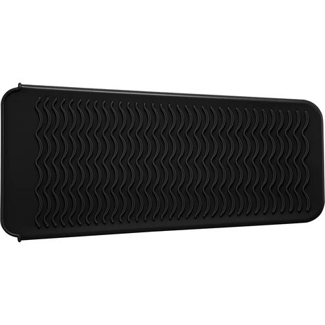 Pochette en silicone résistante pour fer à lisser, fer à friser et autres appareils de coiffure chauffants. (1/5)