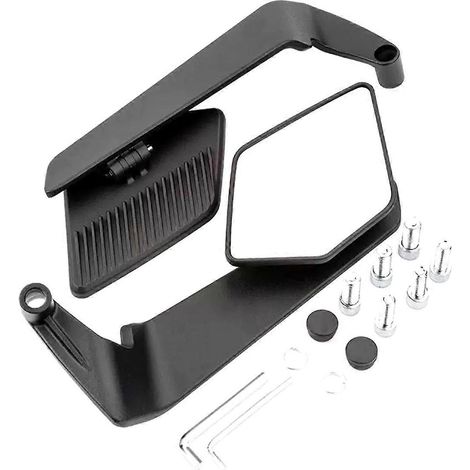 Accesorios moto Retrovisores Stealth Winglets Rétroviseurs réglables para MT 03 07 09 R1 R3 R7 X (1/5)