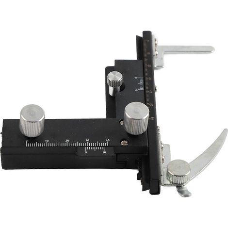 Mikroskopzubehör: Beweglicher Messschieber, Lineal, mechanischer Objekttisch (XY-Verfahrbarer Objekttisch mit Skala)