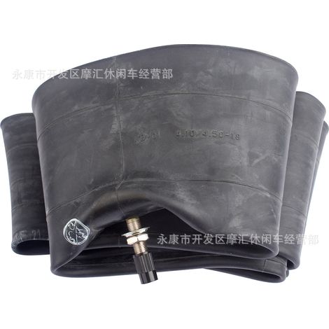 Two-wheeled off-road motorcycle street bike 110/90-18 4.10/4.50-18 inner tube liner butyl rubber straight nozzle (1/4)