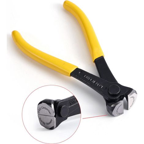 Pince à retirer les frettes de guitare, coupe-frettes en acier inoxydable, outil de réparation de manche, pince d'extraction pour luthier, lot de 2, robuste et précise. (1/5)