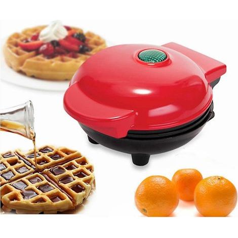 mini Gaufrier, Prise Ue, Pour Pommes De Terre Rissoles, Ketchup, Facile Nettoyer, Surface Antiadhsive, Ustensiles De Cuisine, 4 Pouces, 1 Paquet (1/5)