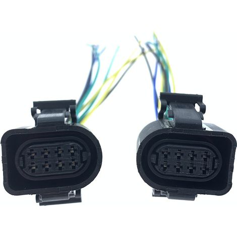 External connector for automatic transmission wiring harness on Sagitar, Magotan, Bora, Lavida, Polo, Octavia 09G models -- JB1424-8P