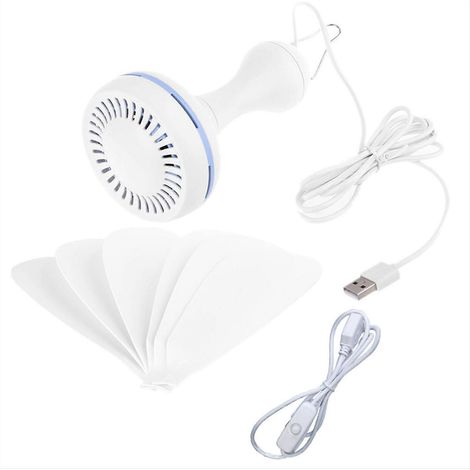 Leiser 6-Blatt-USB-Deckenventilator mit einer Geschwindigkeit, USB-betriebener Pavillon- und Zeltventilator