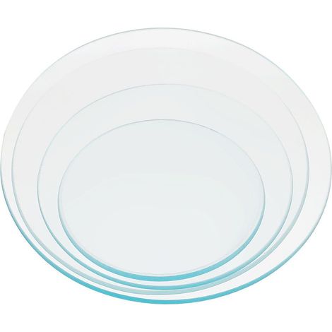 Verre de Montre Épais Résistant Haute Température 4 Pièces, Couvercles pour Plats à Évaporation, Usage Laboratoire et École, Multifonctionnel pour Expérimentations Scientifiques (1/5)