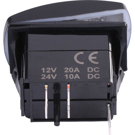 12V-24V 3-poliger Horn-Ein-Aus-Kippschalter für Auto, Wohnwagen, Wohnmobil, Boot, Marine (1/5)