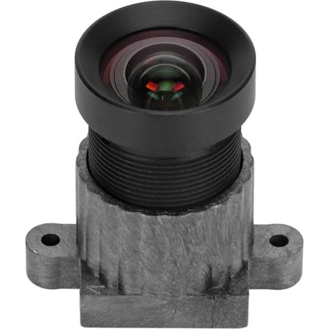 Objectif monobloc 4,35 mm 10 MP M12×P0,5, objectif fisheye grand angle sans distorsion pour caméra IP (1/5)