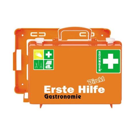 SÖHNGEN Erste Hilfe Koffer SÖHNGEN® DIREKT ca. 31 x 21 x 13 cm (B x H x T) DIN 13157 orange (1/4)