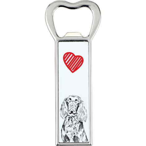 Apribottiglie con cane, apri-frigo personalizzato, regalo unico per uomo di Art-Dog (1/5)