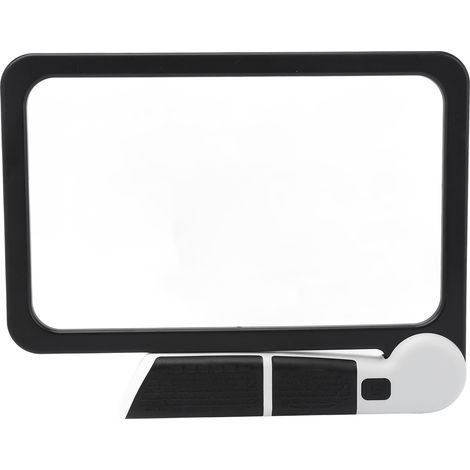 Loupe pliante de poche, 48 LED, grossissement 5x, loupe de lecture et d'écriture à LED (1/5)