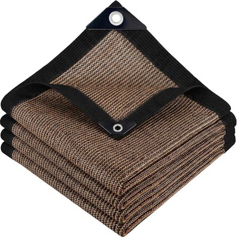 Filet d'Ombrage 80% HDPE 2x3m Anti-UV Respirant Terrasse Piscine Jardin Idéal pour balcon, terrasse, jardin et piscine, s'adapte à tous vos besoins d'ombrage extérieur. (1/5)