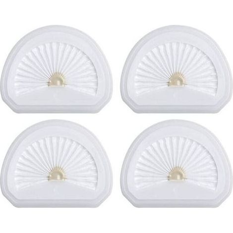 Lot de 4 filtres d'aspirateur à main compatibles avec Black et Decker VLPF10 Filtre de rechange et aspirateur à main Dustbuster HLVA315J HLVA320J00 N575266, remplace la pièce N600601 (1/5)