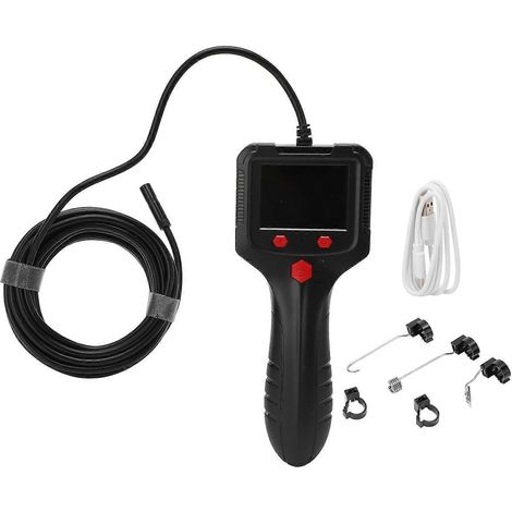 Industrielle Inspektionskamera IP67 wasserdichtes Handendoskop 2,4 Zoll IPS-LCD-Bildschirm HD-Boreskop