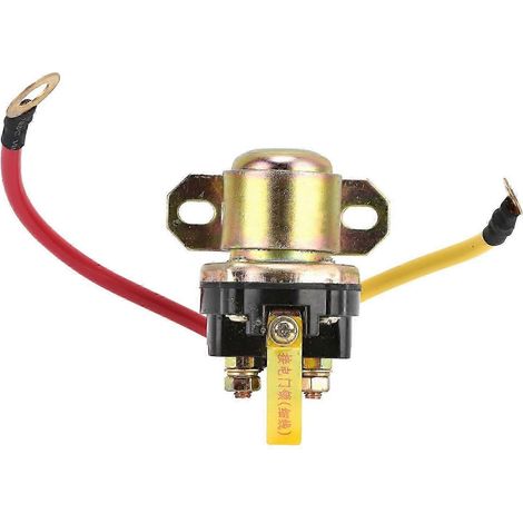 Generatorrelais aus Aluminiumlegierung, feuerfest, 150 A, Starthilfe für Autos und Bagger, 12 V/24 V, tragbar und robust (1/5)