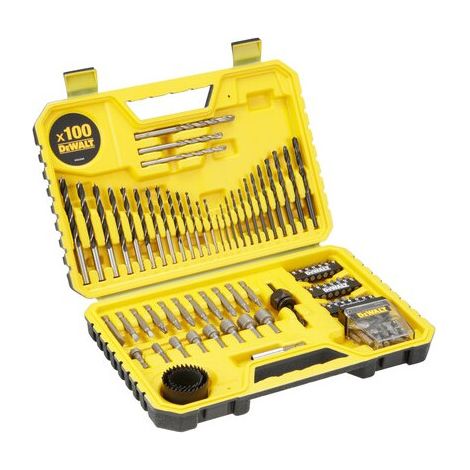 Juego de 100 Piezas para Atornillar y Taladrar DeWalt DT71563-QZ
