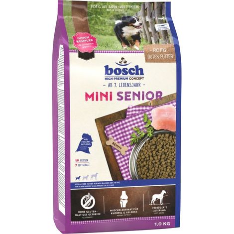 Bosch Mini Senior 1 kg Trockenfutter