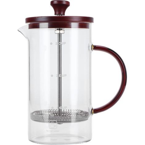 800 ml Kaffeemaschine aus Borosilikatglas – Kaffeekanne und Teekanne für Zuhause (1/5)