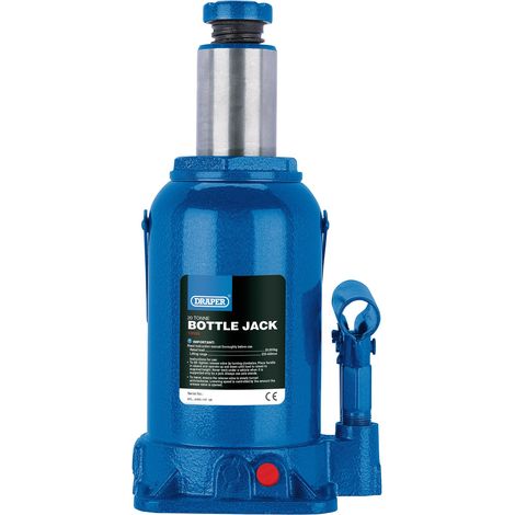 Draper 20 Tonne Hydraulic Bottle Jack (Model 13103) for Heavy-Duty Lifting