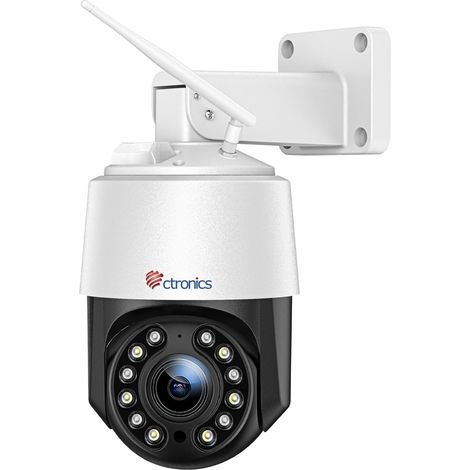 4K 8MP 5X Zoom Optique Caméra Surveillance WiFi Extérieure, IP 2,4/5 GHz Détection Humain/Véhicule/Animaux Suivi Auto Vision Nocturne Couleur 50m Audio Bidirectionnel Métal/Cloud (1/5)