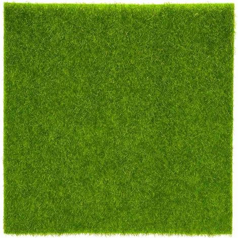 Gazon Artificiel, Synthétique Tapis de Herbe Artificielle Pelouse Jardin Micro Paysage Ornement Décoration d'Intérieur pour la (1/5)