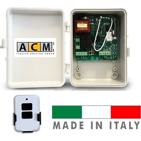 Centralina serrande garage con telecomando automazione serrande avvolgibili Universal1