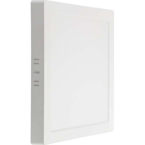 Panel LED V-TAC de 24 W para montaje en techo cuadrado blanco cálido