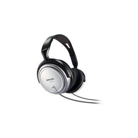 Cuffia HiFi Tv Philips SHP2500/10 con Filo per Interno Cablato Grigio Nero (1/5)