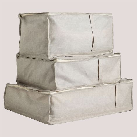 Set de 3 cajas organizadoras Jamil SKLUM             