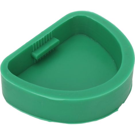 Moules en plâtre dentaire en silicone à fente, base pour modèle de laboratoire dentaire, vert, taille M, 7,1 x 5,6 cm (1/5)