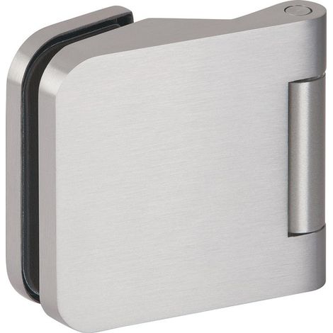 Bisagra para puerta de cristal 6325-20 LM acero inoxidable color rd para 3 piezas HERMAT